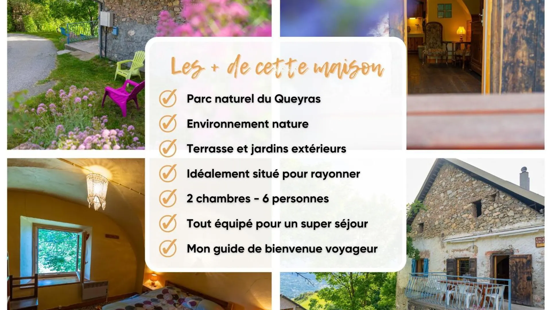 Holiday home Maison - Parc Naturel Du Queyras - Pleine Nature Eygliers